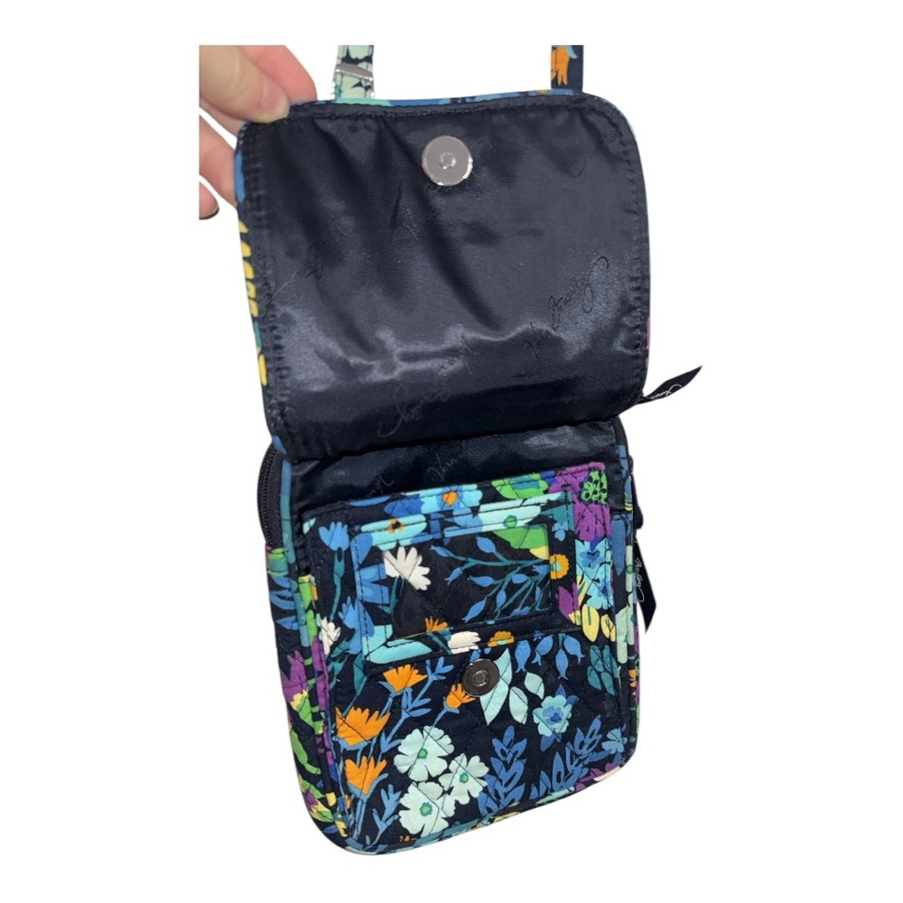 Vera Bradley Navy Floral Crossbody Bag